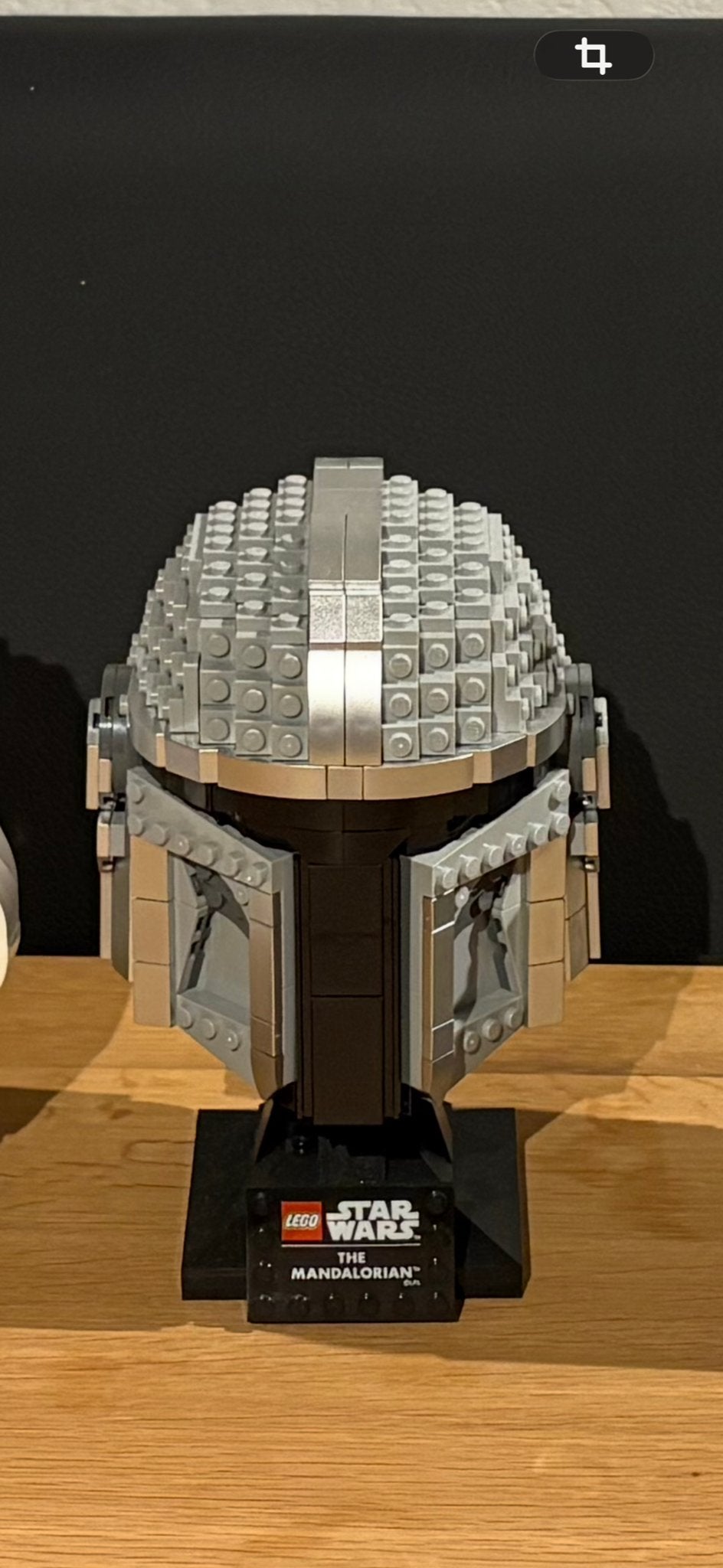 LEGO Star Wars The Mandalorian Helm (75328), Star Wars, Lego, Ophalen of Verzenden, Zo goed als nieuw