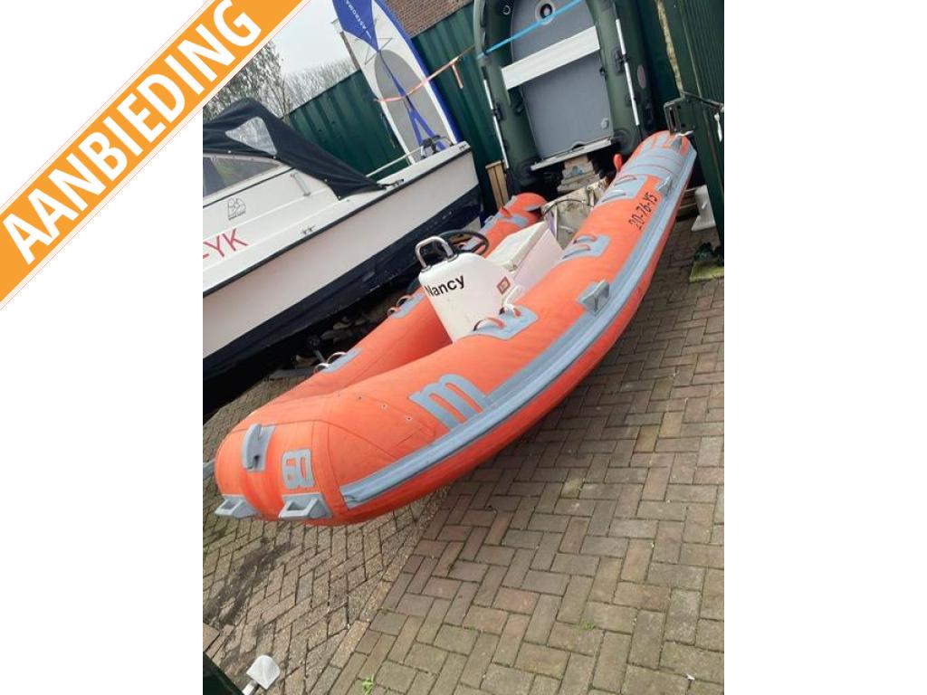 Marshall 430 rib met jockey seat, Watersport en Boten, Rubberboten, 4 m, Gebruikt, Overige merken