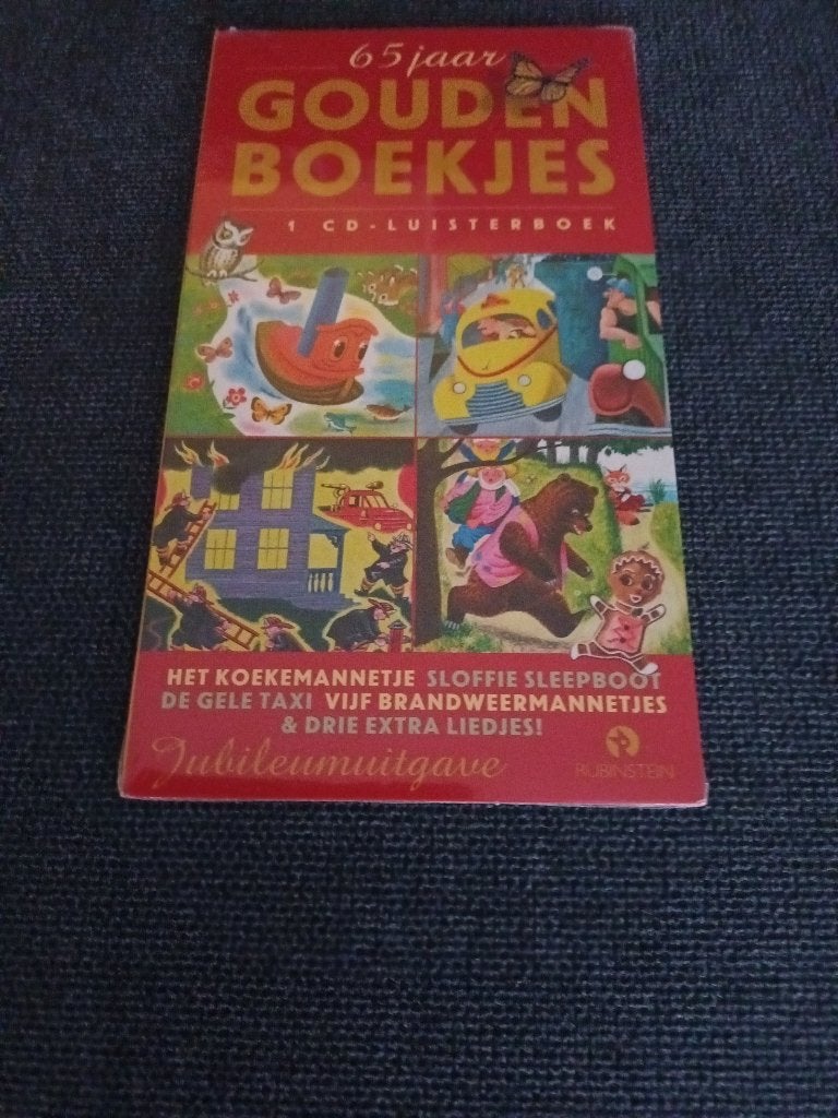 65 JAAR GOUDEN BOEKJES - Jubileumuitgave - NIEUW in folie, Ophalen of Verzenden, Cd, Kind