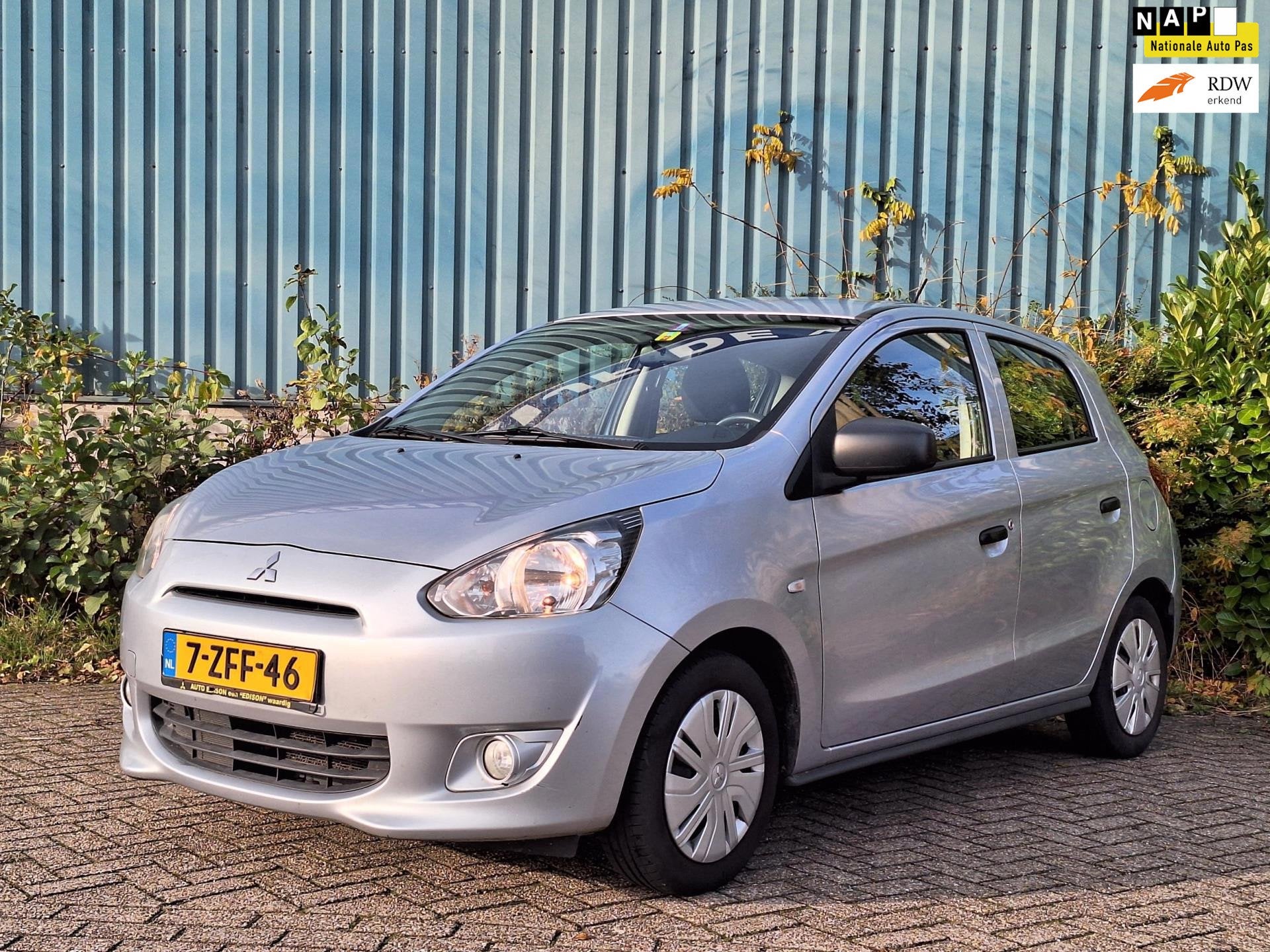 Mitsubishi Space Star | 1.0 Inform | Airco | 2e eigenaar | B, Auto's, Voorwielaandrijving, Euro 5, Stof, Gebruikt