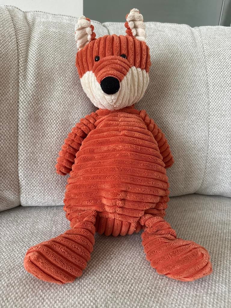 Originele Jellycat vos knuffel, Ophalen, Oranje, Met label, Middelgroot (20 tot 80 cm)