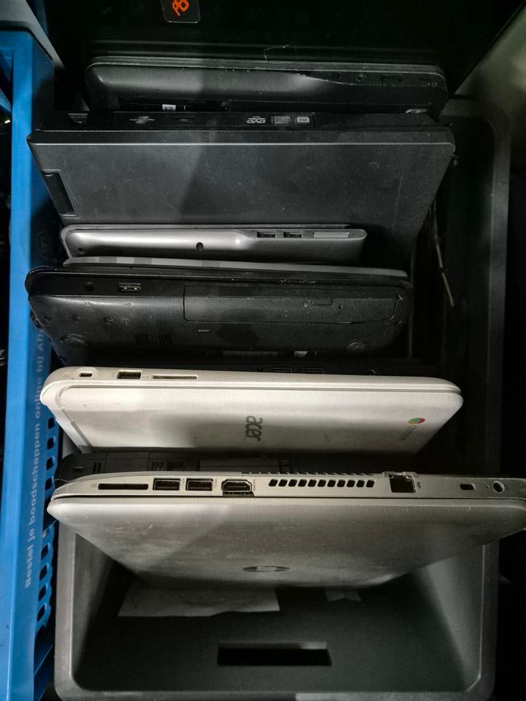 10 Gebruikte Laptops - Restpartij, Computers en Software, Windows Laptops, Gebruikt, 15 inch, Onbekend, Ophalen of Verzenden