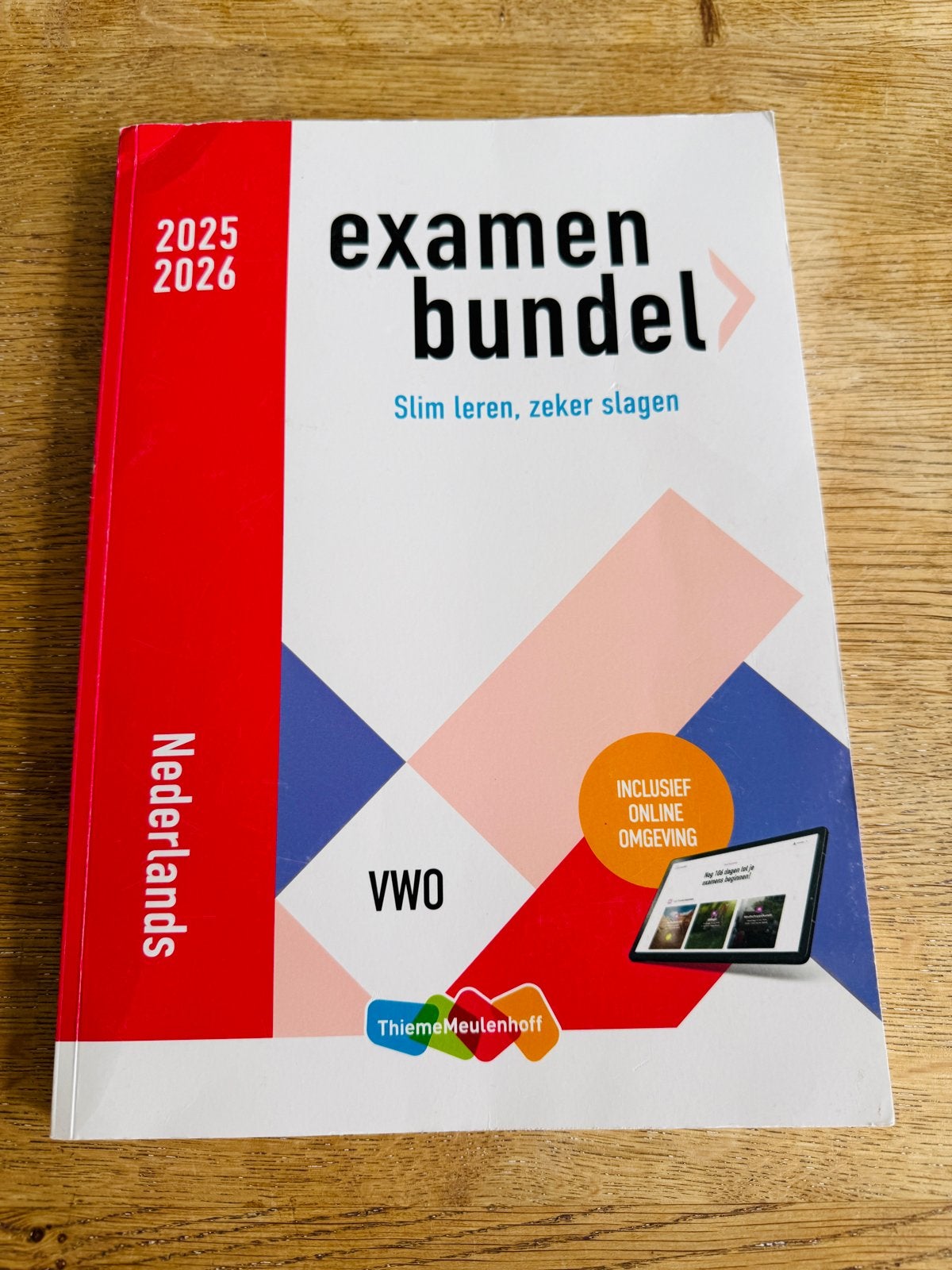Examenbundel Nederlands VWO 2025/2026 - Nieuwstaat, Ophalen of Verzenden, Alpha, Nieuw, WO