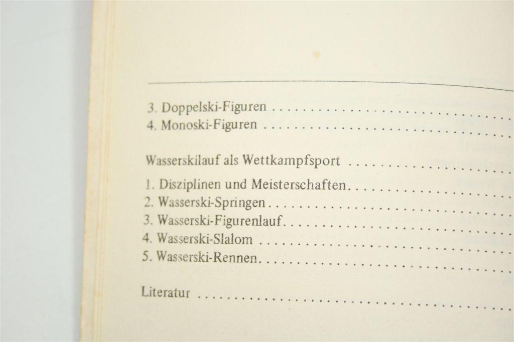 Wasserski richtig anfangen — Vintage Leerboek 1972, Ophalen of Verzenden, Gelezen