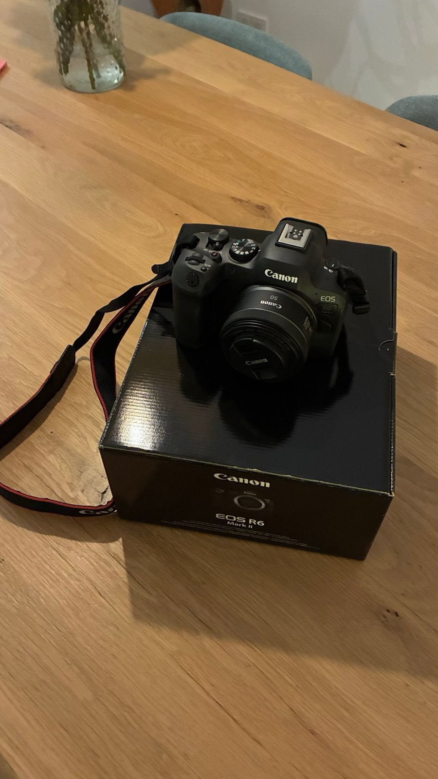 Canon R6 Mark II als nieuw, incl. doos (evt. met 50mm lens), Audio, Tv en Foto, Fotocamera's Digitaal, Ophalen, Handleiding, Canon