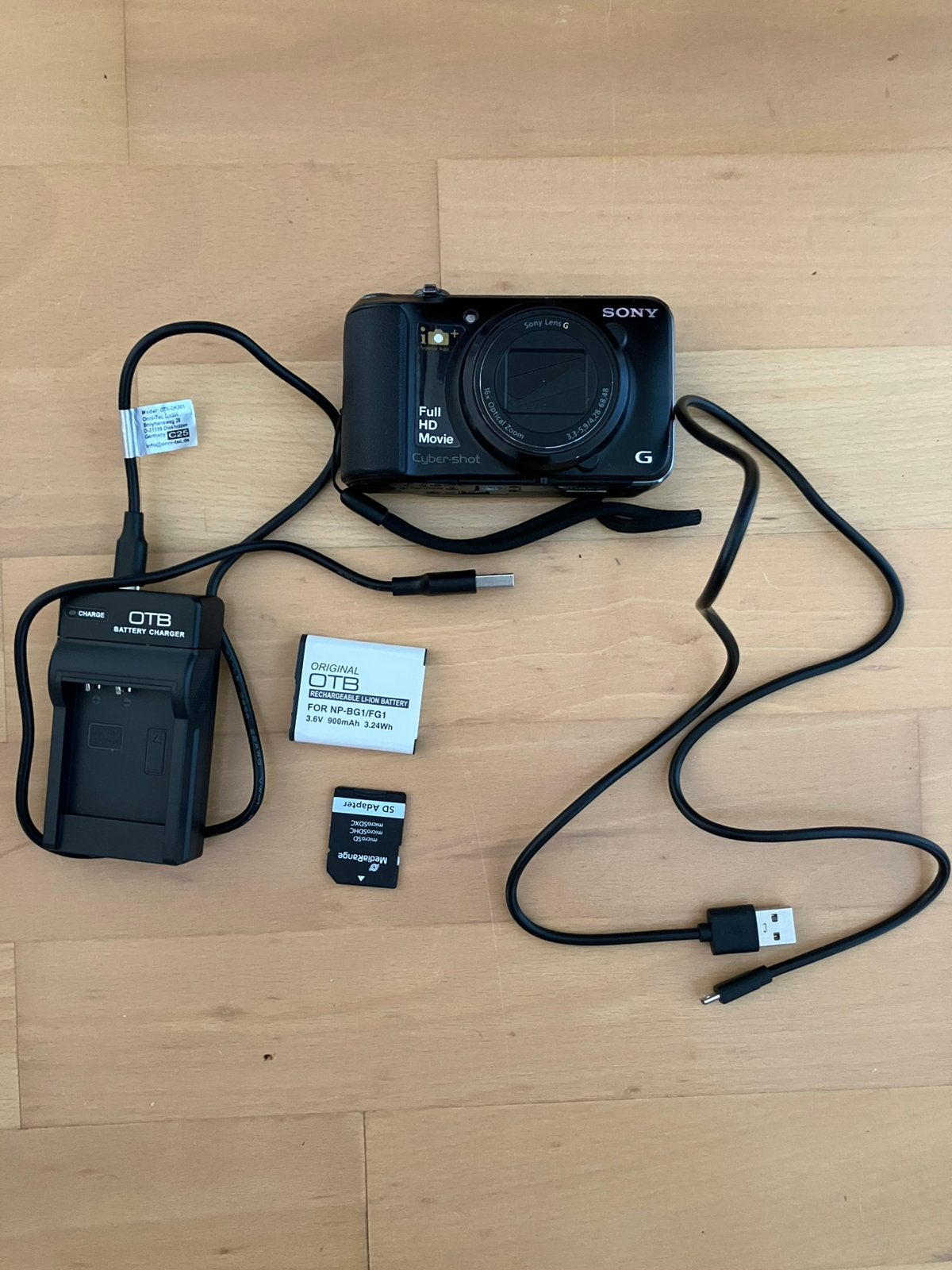 Sony Cyber-shot DSC-HX10V digitale camera, 18 Megapixel, Gebruikt, Compact, Ophalen of Verzenden
