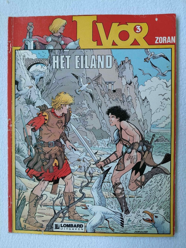 Ivor 1 t/m 4 stripboeken, Boeken, Stripboeken, Meerdere stripboeken, Ophalen of Verzenden, Gelezen