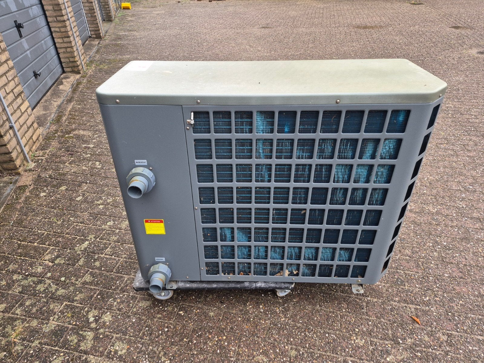 Warmtepomp zwembad 19.5 KW Pool Power Package, Ophalen, Gebruikt, Minder dan 80 cm, Overige typen