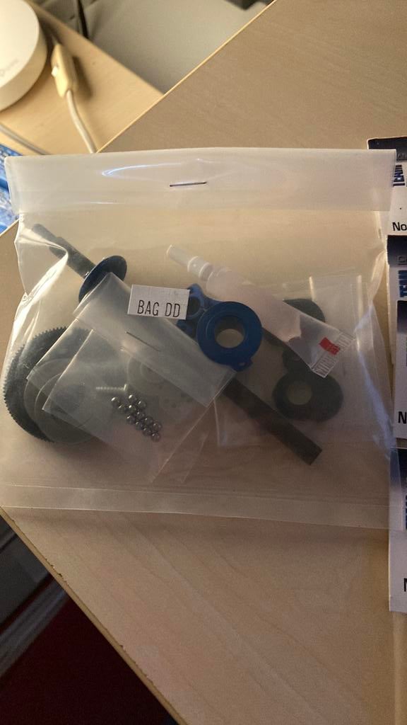Associated 1:12 ball diff en onderdelen, Ophalen of Verzenden, Nieuw, Overige schalen, Onderdeel