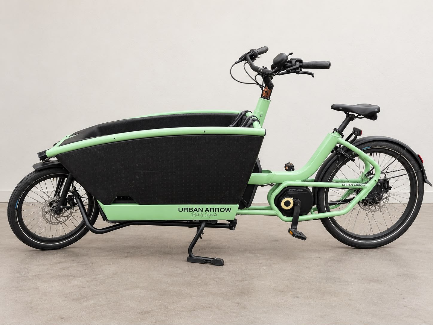 Urban Arrow Family Performance Custom Groen Refurbished, Ophalen, Zo goed als nieuw, 1 kind
