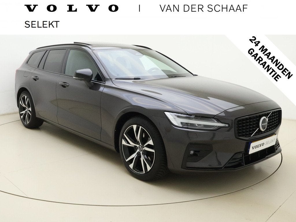Volvo V60 B4 211pk Plus Dark / Sportstoelen / Panorama dak /, Auto's, Volvo, Bedrijf, Te koop, V60, 360° camera, ABS, Achteruitrijcamera
