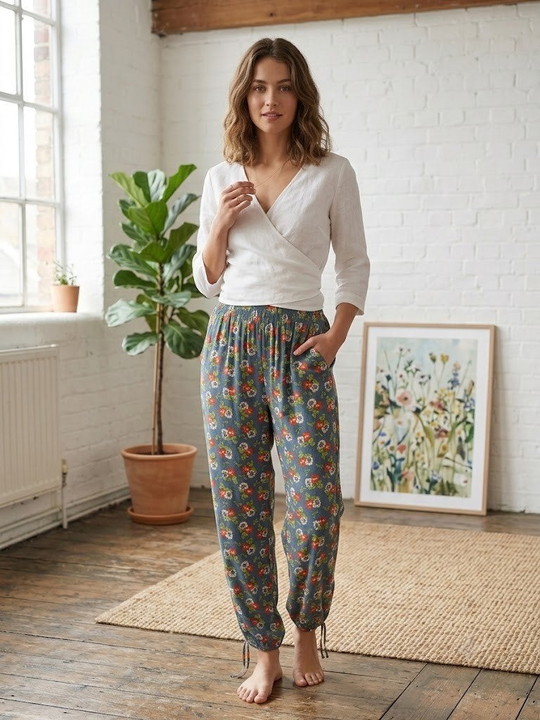 broek Blutsgeschwister, Kleding | Dames, Maat 38/40 (M), Lang, Meerkleurig, Verzenden