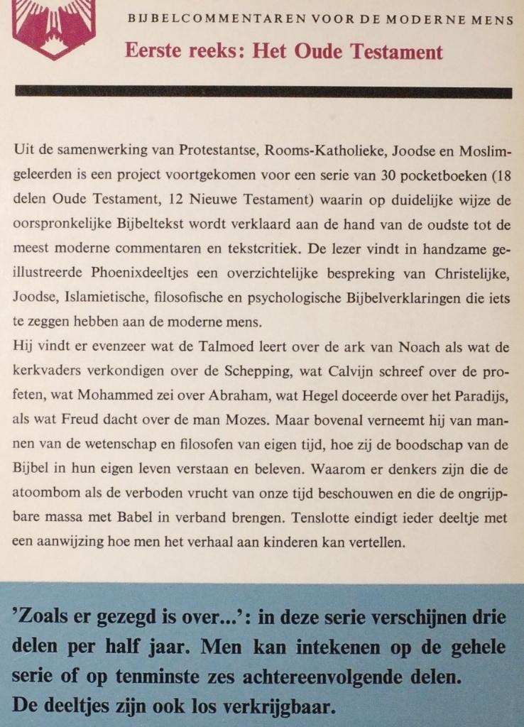 Zoals er gezegd is over de woestijn (1963), Verzenden, Zo goed als nieuw