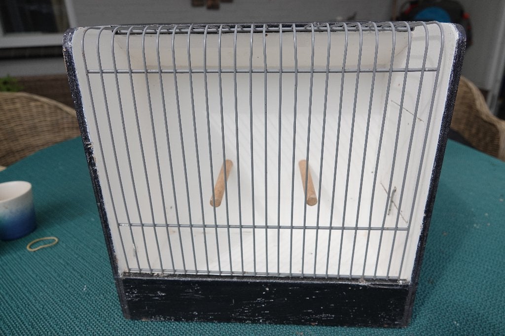 Tentoonstellingskooien, Ophalen, Gebruikt, Hout, Vogelkooi