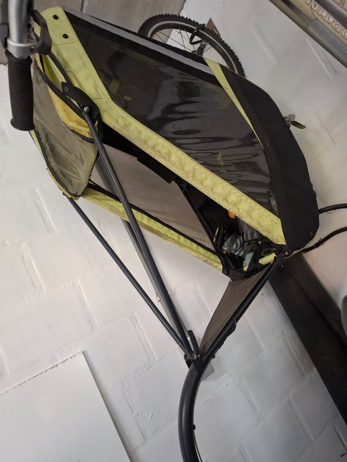 Toutterrain Singletrailer aanhanger mtb, Fietsen en Brommers, Ophalen, Gebruikt, 80 kg of meer