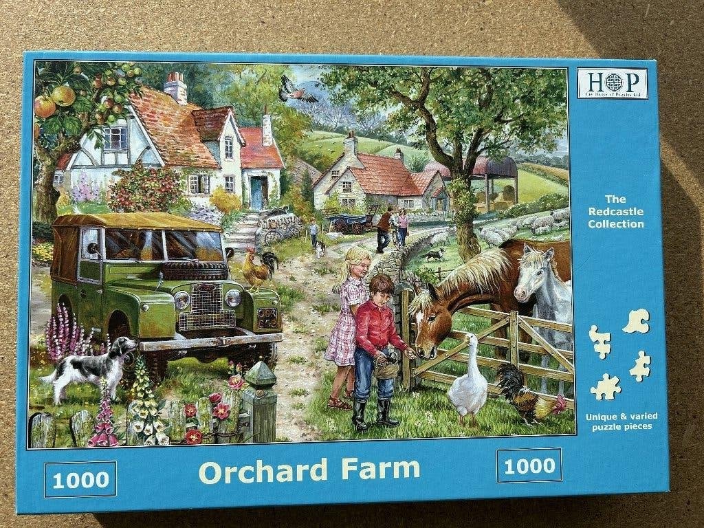 Puzzel HOP 1000, Ophalen of Verzenden, 500 t/m 1500 stukjes, Zo goed als nieuw, Legpuzzel