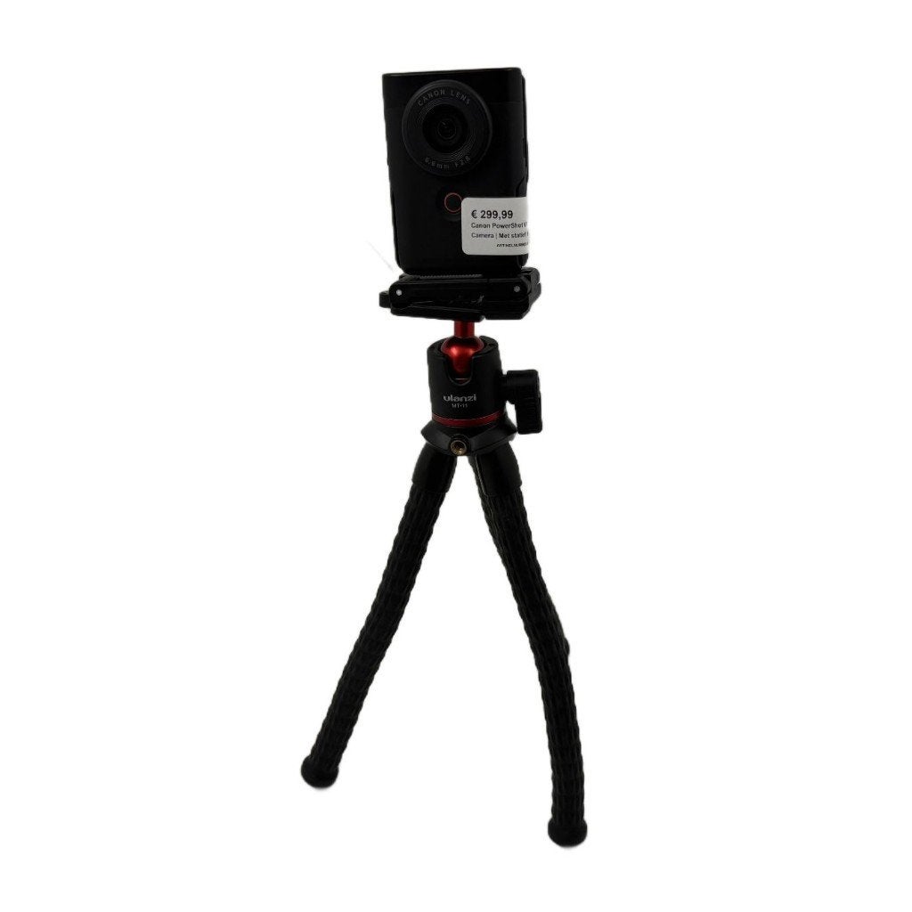 Canon PowerShot V10 Vlog Camera | Met statief | Met garantie, Canon, Dordrecht@usedproducts.nl, Toulonselaan 72, Ophalen of Verzenden