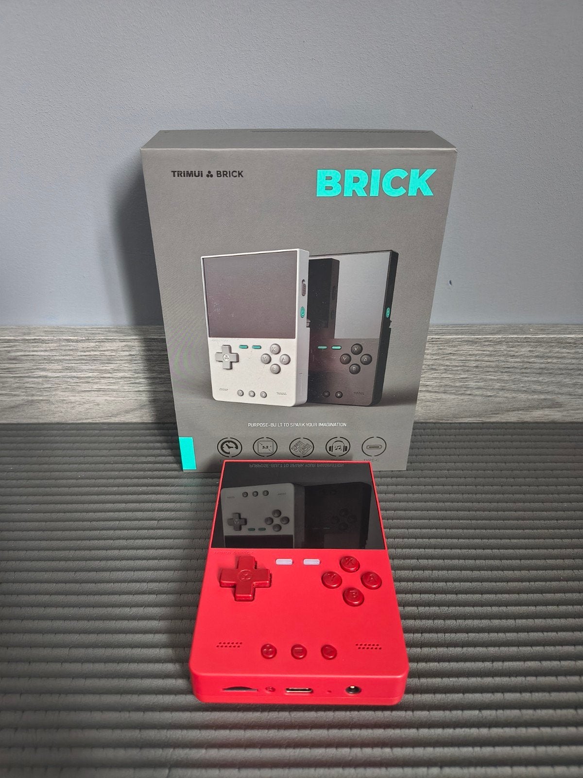 Trimui & Brick retro handheld console, Spelcomputers en Games, Ophalen of Verzenden, Zo goed als nieuw, Overige modellen, Met games