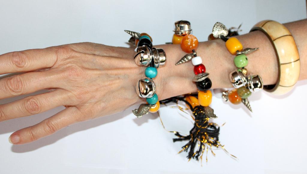 Bohemian hippy chic armbanden kraaltjes chunky bracelets, Overige materialen, Overige kleuren, Nieuw, Ophalen of Verzenden
