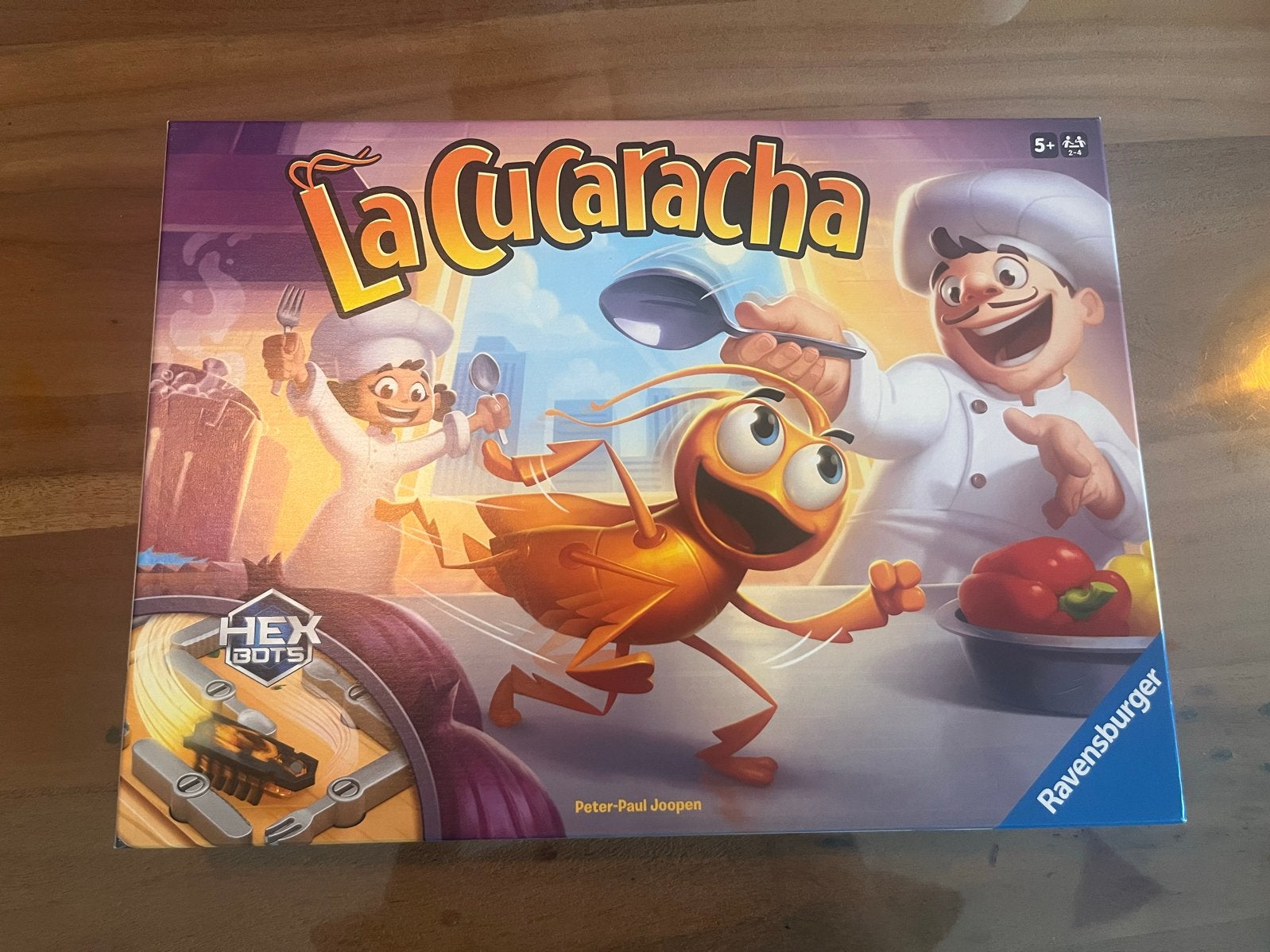 La Cucaracha bordspel van Ravensburger, Drie of vier spelers, Ophalen of Verzenden, Zo goed als nieuw