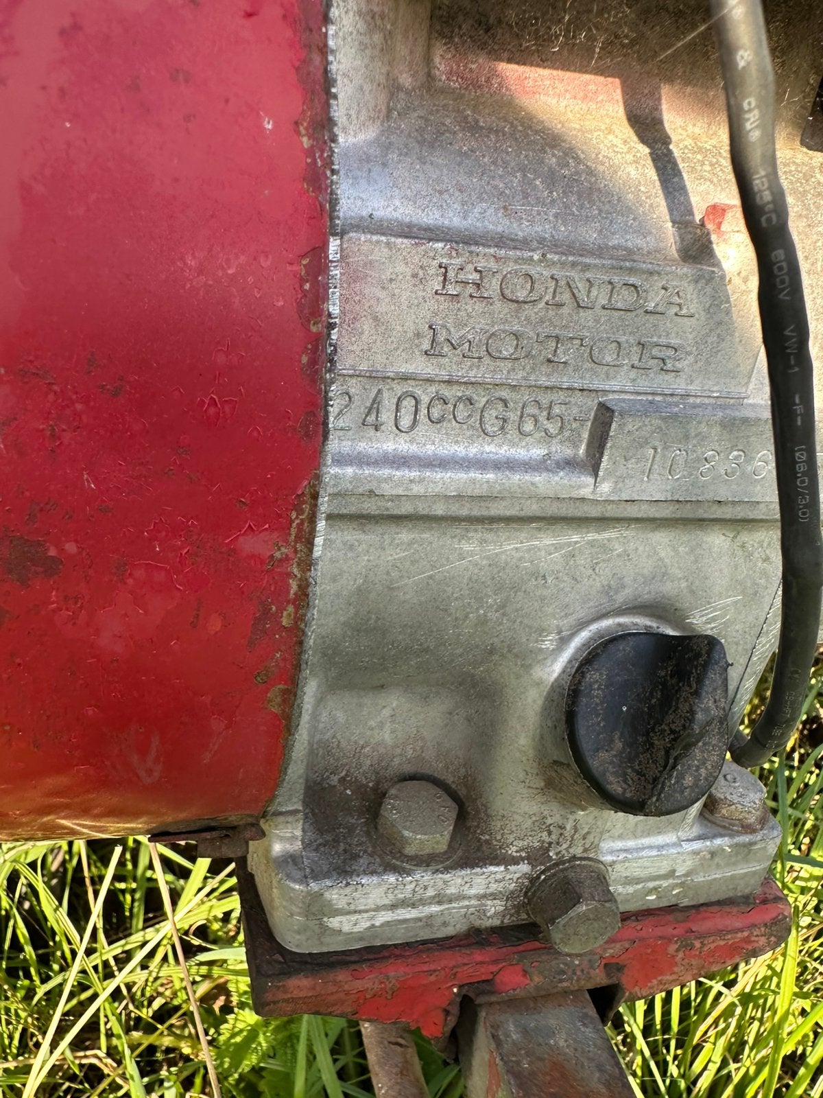 Tuinfrees tuintrekker Honda met kar en toebehoren, Ophalen, Gebruikt
