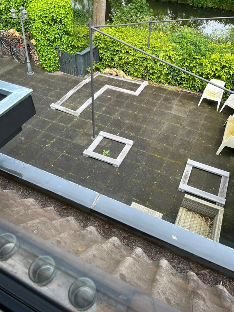 Tegels 50x50 cm. GRATIS!!!, Tuin en Terras, Tegels en Klinkers, Ophalen, Gebruikt, Beton, Terrastegels