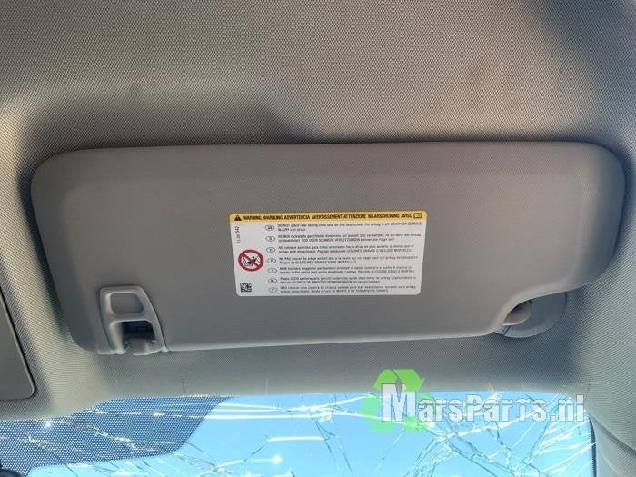 Zonneklep van een Opel Astra, Gebruikt, -, -, Opel