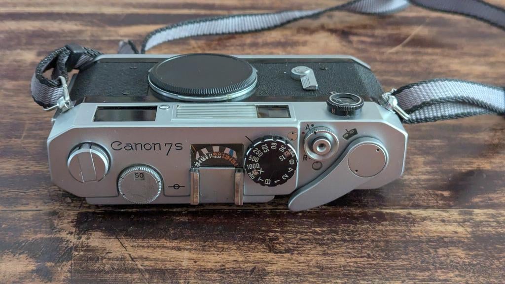 Canon 7s meetzoeker camera met ingebouwde lichtmeter., Ophalen, Gebruikt, Compact, Canon