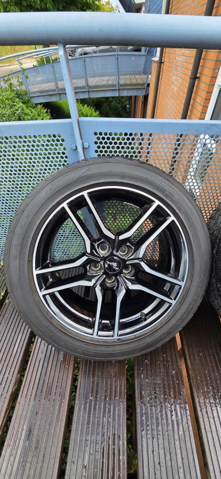 Sportvelgen ford mustang 5x114,3 18 inch, Ophalen, 18 inch, Banden en Velgen, 235 mm