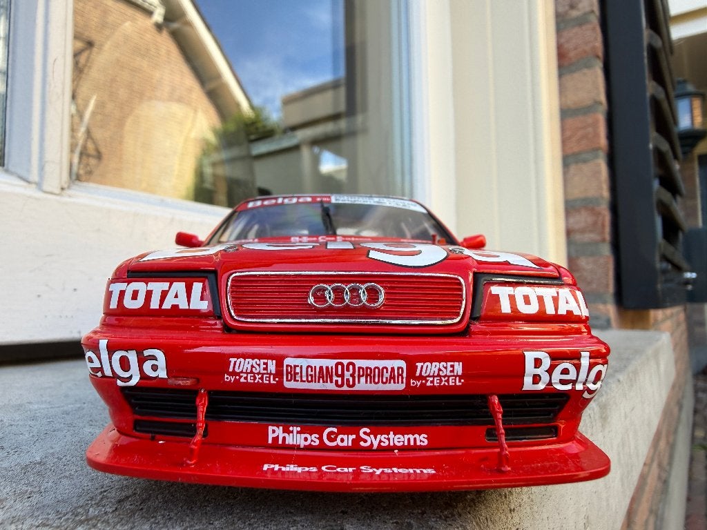 1:18 Audi V8 Evolution #1 Belga Dubois Procar '93 Minichamps, Hobby en Vrije tijd, Minichamps, Auto, Ophalen of Verzenden, Zo goed als nieuw