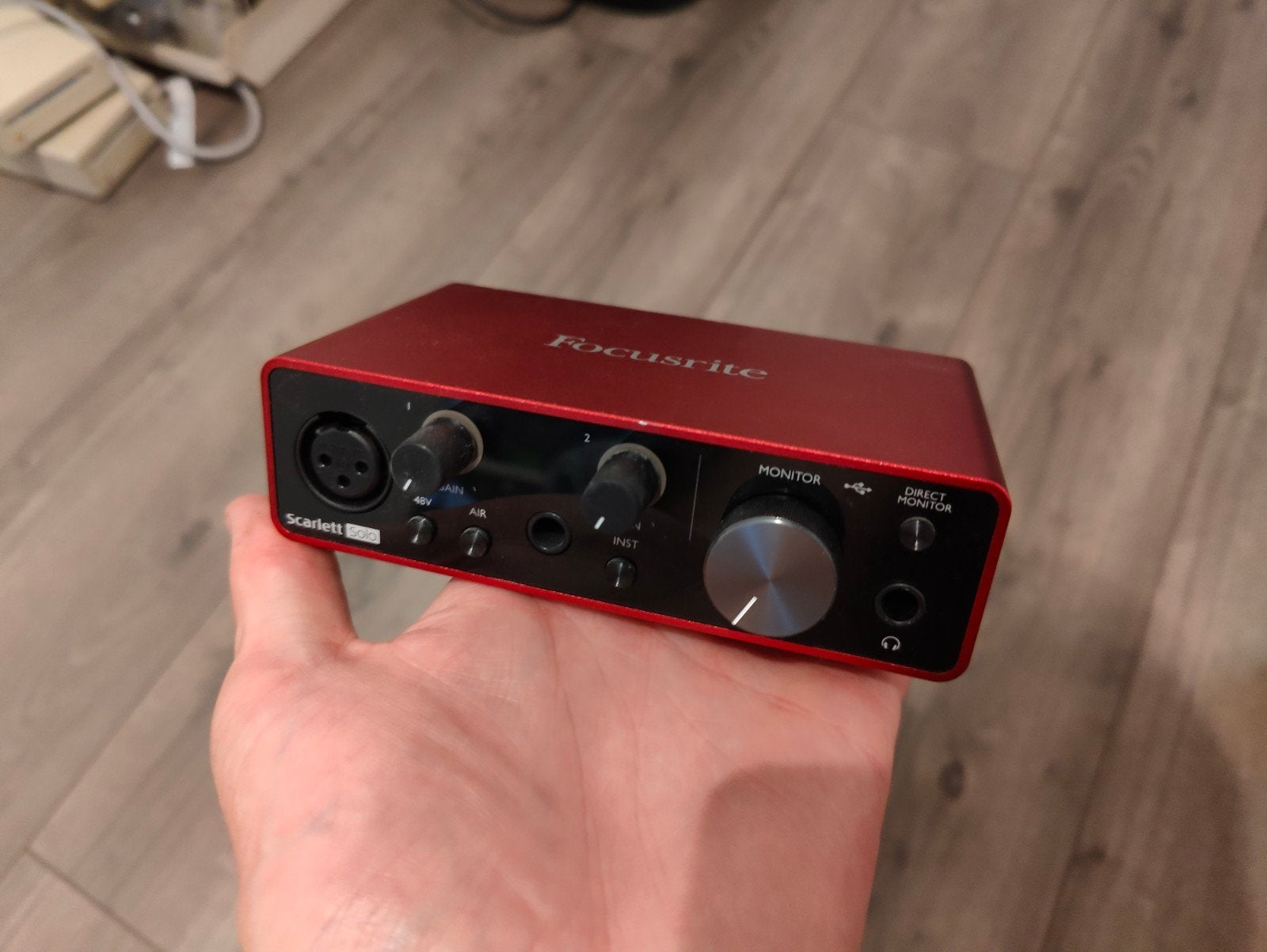 Focusrite Scarlett Audio Interface, Muziek en Instrumenten, Ophalen, Zo goed als nieuw