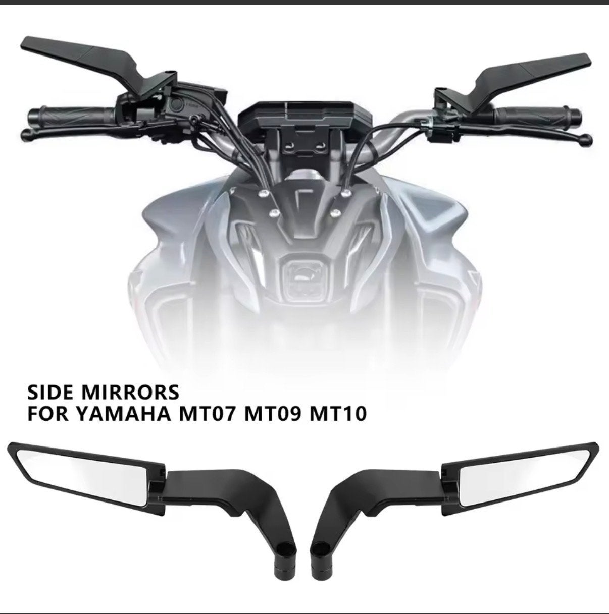 Rimoza Look-alike stealth wing Motor Spiegels, Ophalen of Verzenden, Nieuw