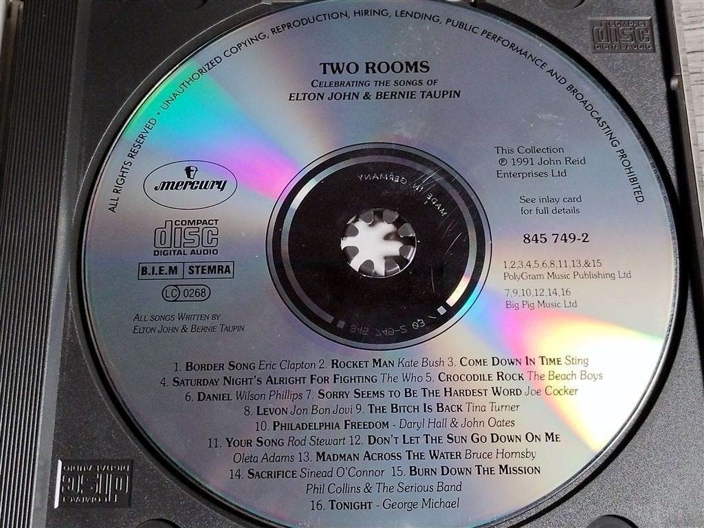 Two Rooms - The Songs Of Elton John & Bernie Taupin, Ophalen of Verzenden, Zo goed als nieuw, Pop