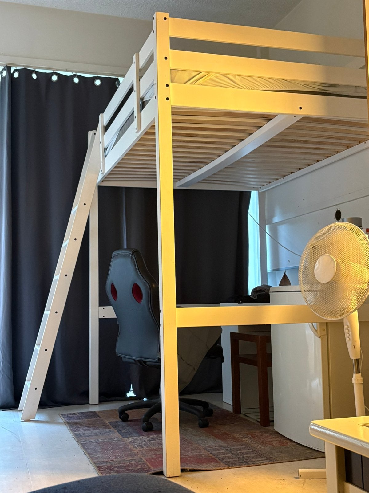 Hoogslaper bed Stora (evt met matras), Ophalen, Gebruikt, Hoogslaper, 160 tot 180 cm
