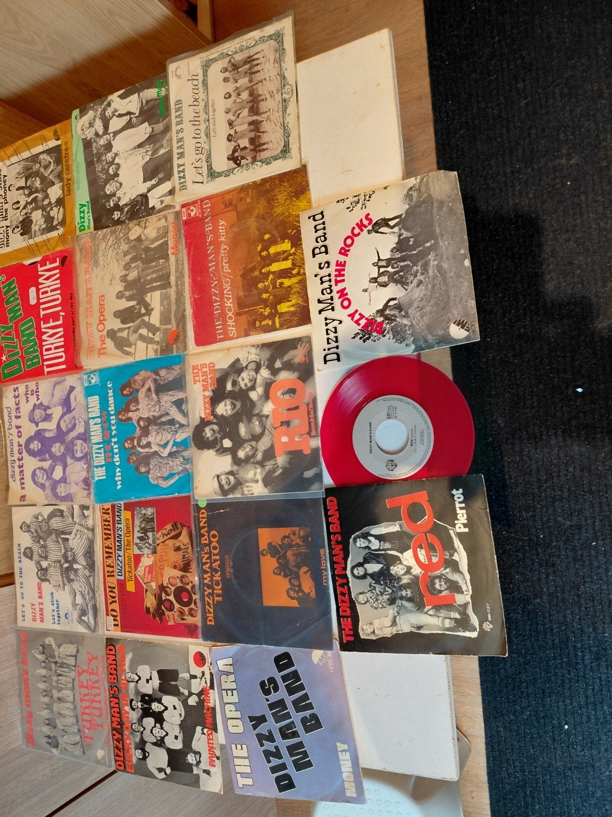 Dizzy Man's Band - Diverse Singles (Pop, Rock), Gebruikt, 7 inch, Ophalen of Verzenden, Pop