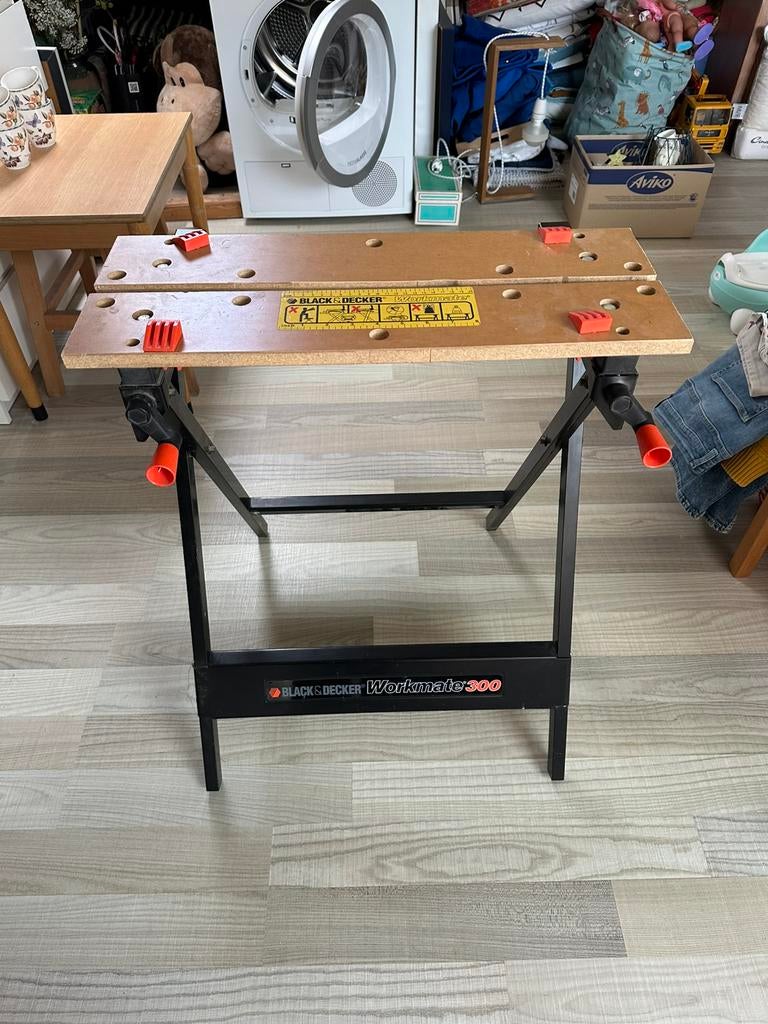 Workmate Black & Decker, Doe-het-zelf en Verbouw, Werkbanken, Ophalen, Zo goed als nieuw, Minder dan 70 cm