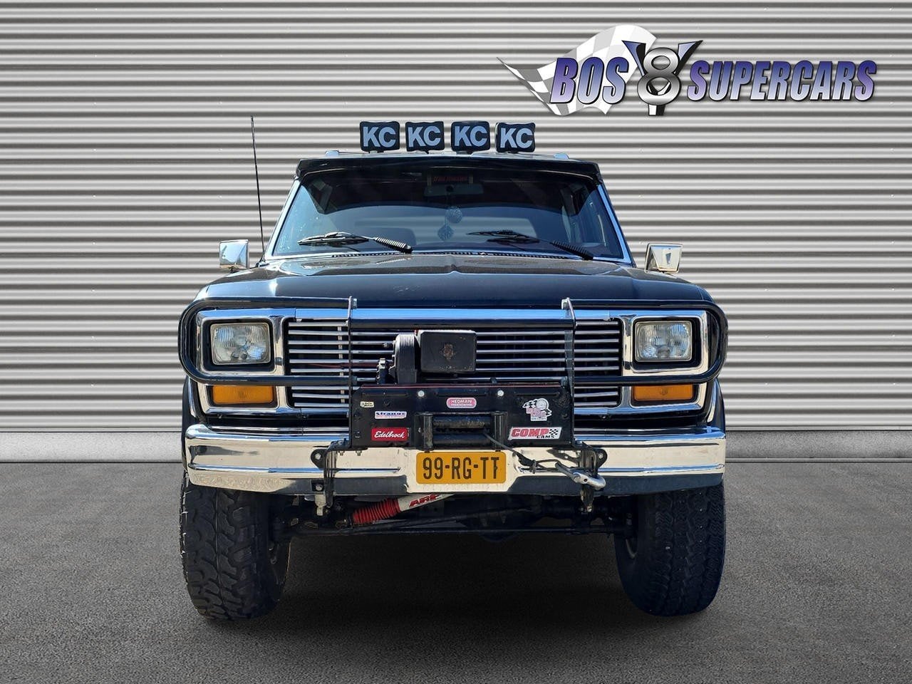 Ford Bronco XLT (bj 1981, automaat), Auto's, Automaat, Zwart, Origineel Nederlands, Bedrijf