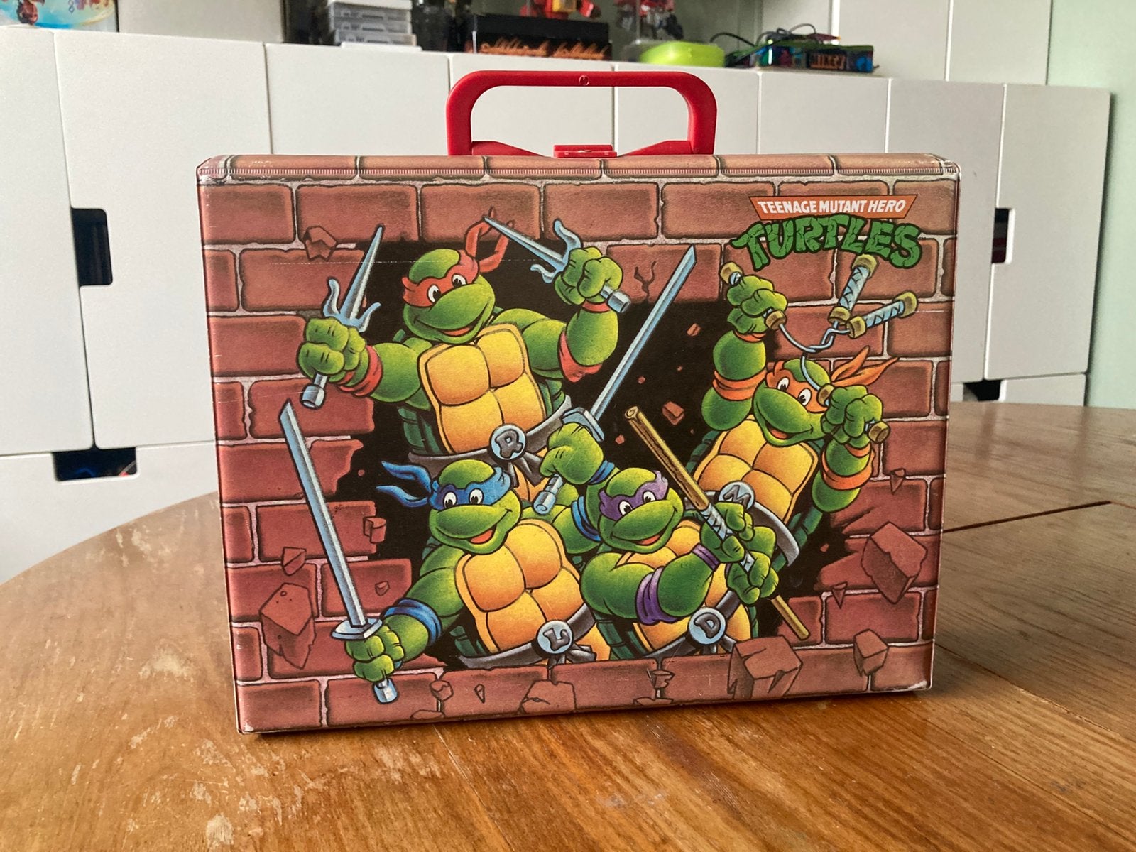 Teenage Mutant Ninja Turtle Figure Case, Ophalen of Verzenden, Gebruikt