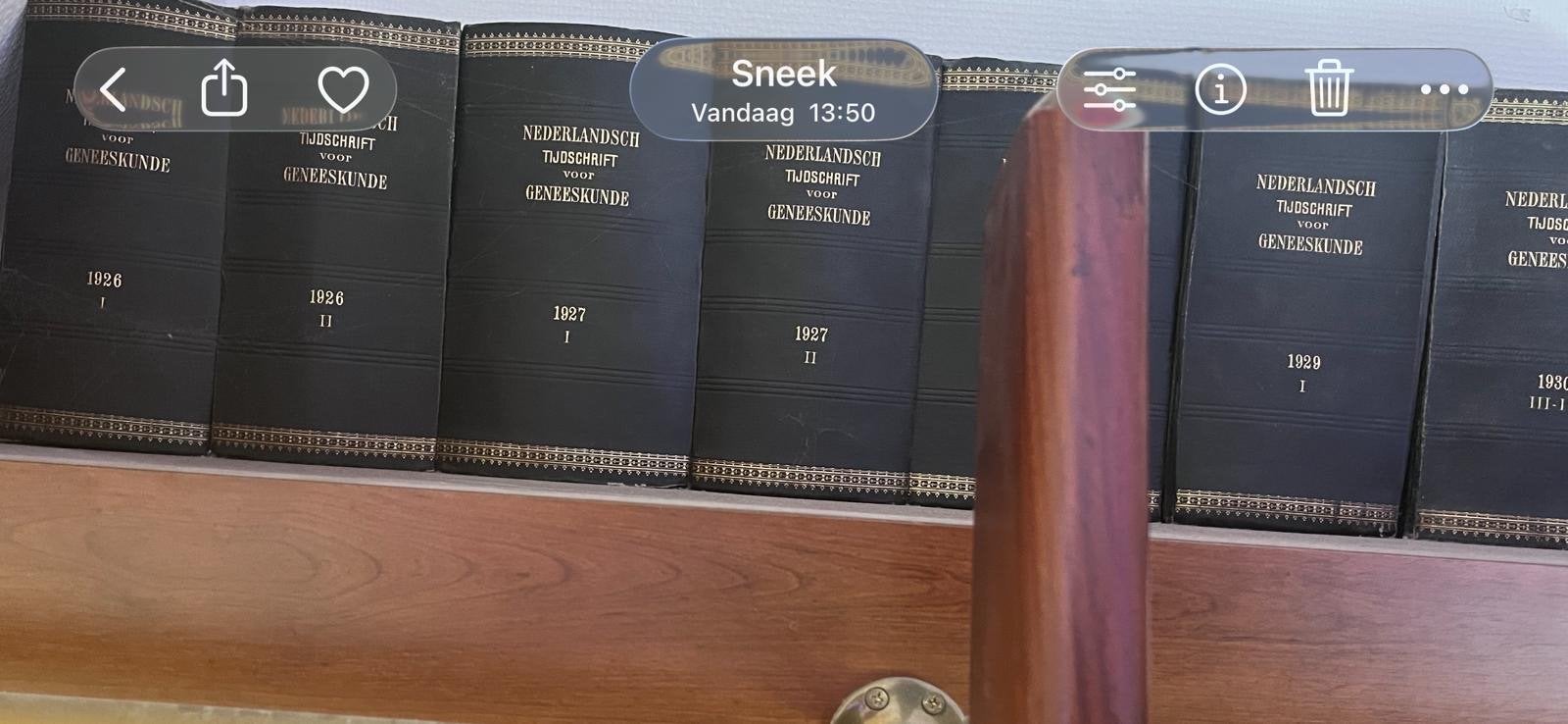 Oude jaargangen Nederlands Tijdschrift voor Geneeskunde, Boeken, Ophalen, Gelezen, Wetenschap en Natuur