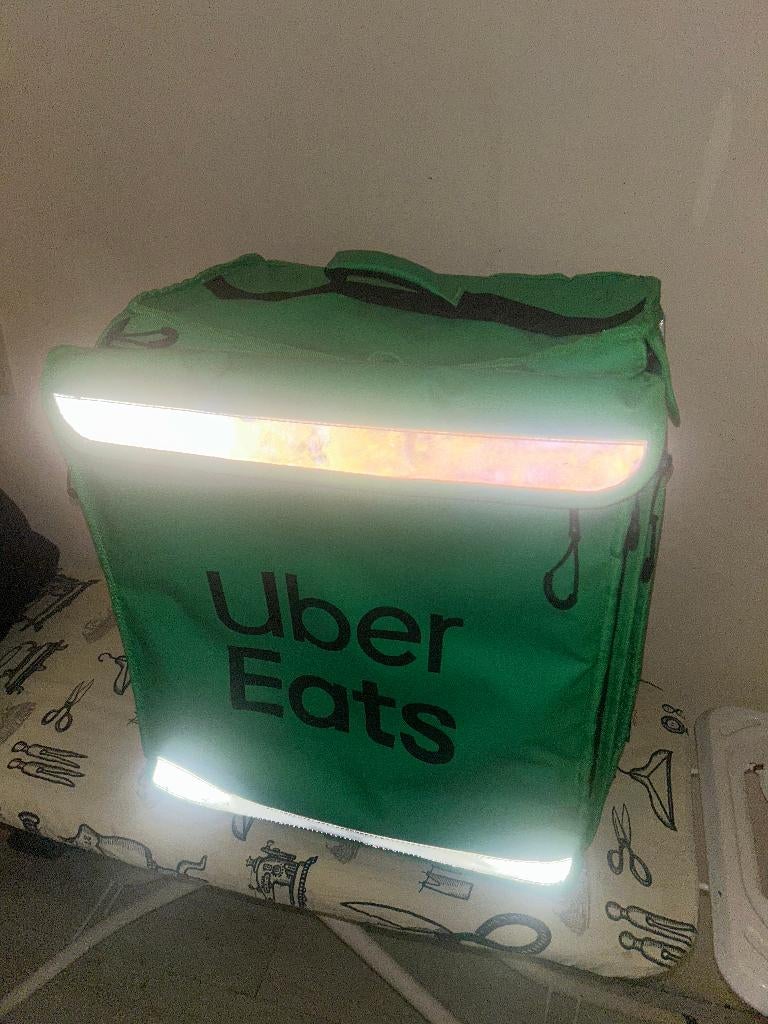 Uber Eats Bezorgtas, Fietsen en Brommers, Fietsaccessoires | Fietstassen, Ophalen, Nieuw, Uber Eats