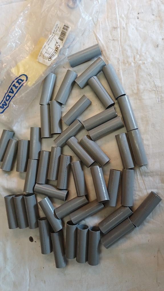PVC sok, Doe-het-zelf en Verbouw, Buizen en Afvoer, Pvc, Minder dan 20 mm, Nieuw, Ophalen of Verzenden