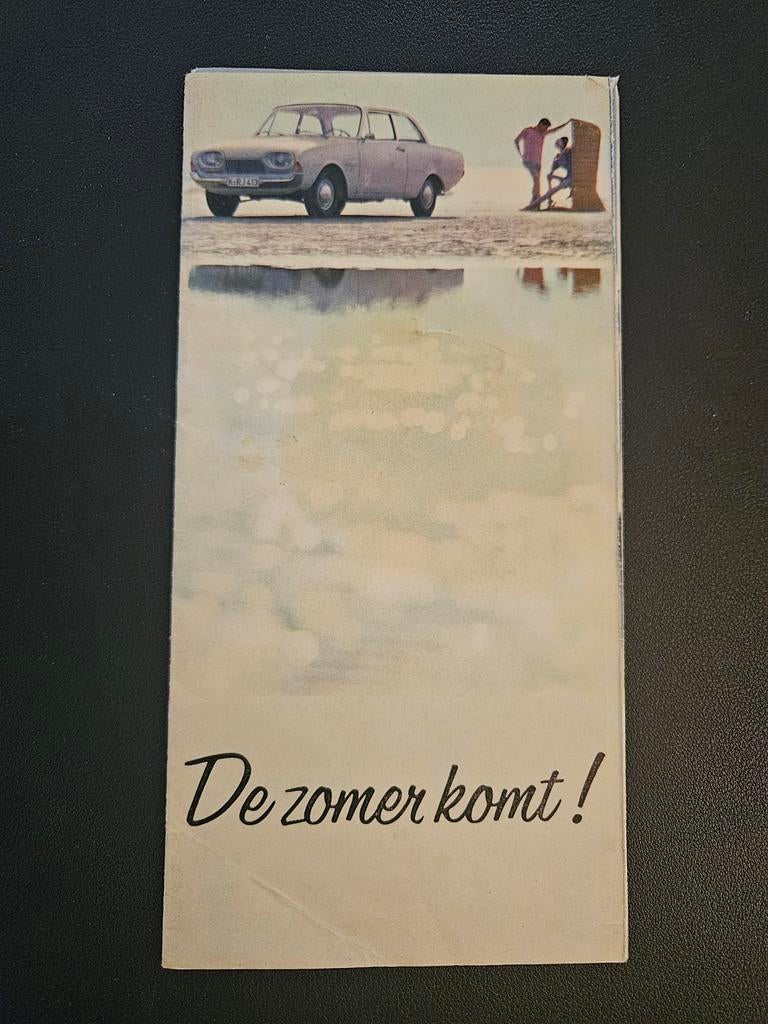 Brochure Ford Taunus 17M, Ophalen of Verzenden, Zo goed als nieuw, Ford