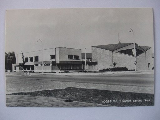 Q08 Voorburg - Christus Koning kerk - 1969, Verzenden, 1960 tot 1980, Ongelopen, Zuid-Holland