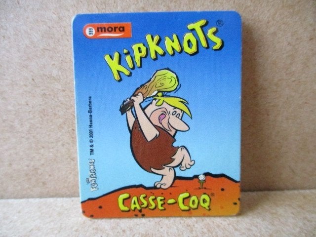 adv10687 flintstones koelkastmagneet 2, Ophalen, Overige figuren, Gebruikt, Overige typen