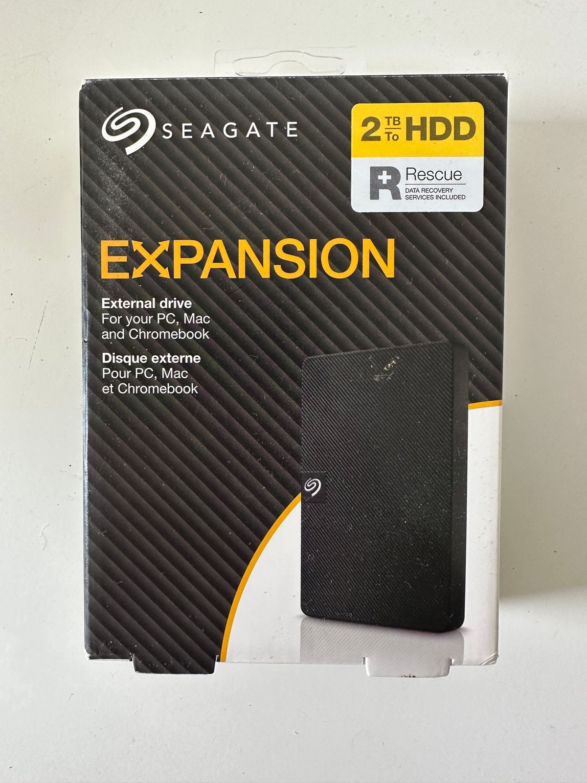 Seagate Expansion 2TB Externe HDD - PC, Mac & Chromebook, Computers en Software, Harde schijven, Server, HDD, Nieuw, Ophalen of Verzenden