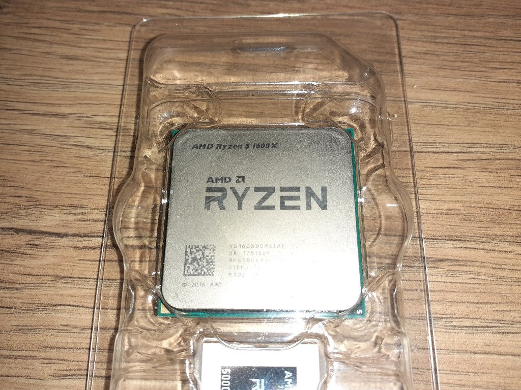AMD Ryzen 5 1600X met koeler Boxed, Ophalen, 6-core, AMD Ryzen 5, Zo goed als nieuw