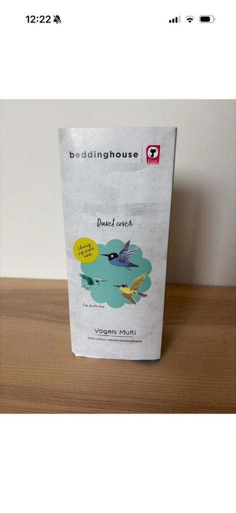 Beddinghouse Dekbedovertrek Fiep Westendorp vogels, Dekbedovertrek, Nieuw, Ophalen of Verzenden, Overige kleuren