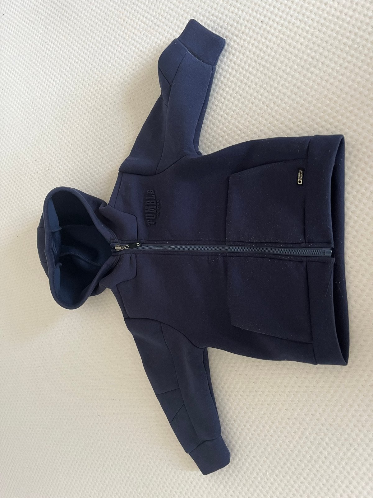 Tumble 'n Dry marineblauwe hoodie maat 92, Ophalen, Zo goed als nieuw, Jongen of Meisje, Trui of Vest