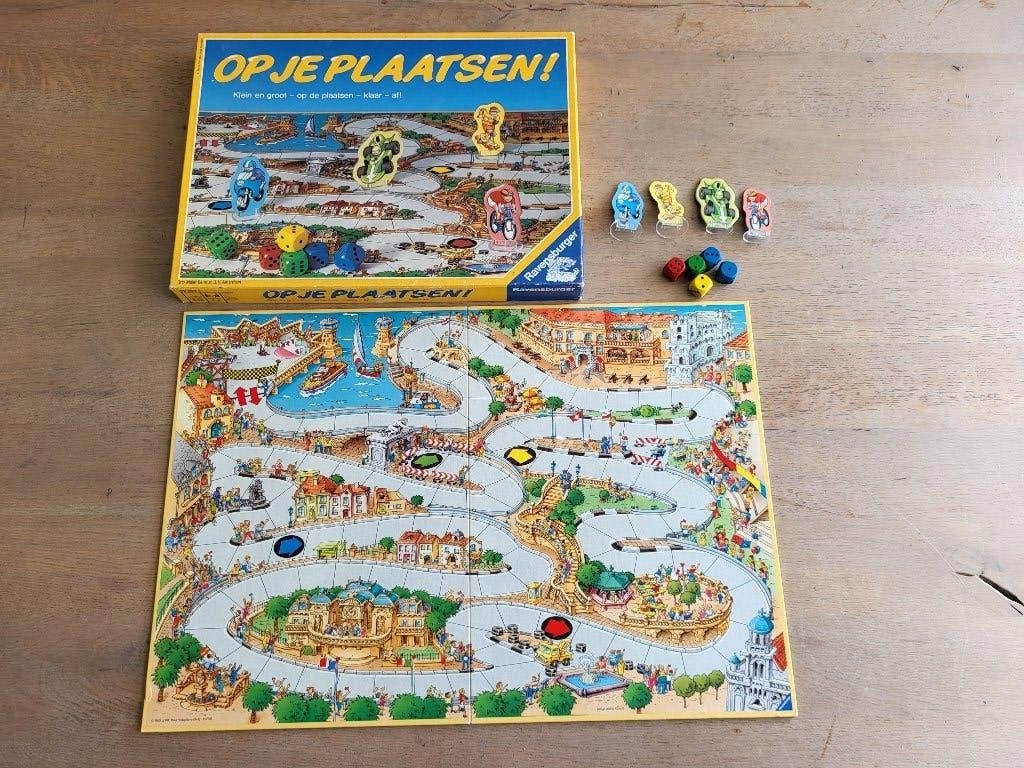 spel Op je plaatsen!, Een of twee spelers, Ophalen of Verzenden, Zo goed als nieuw