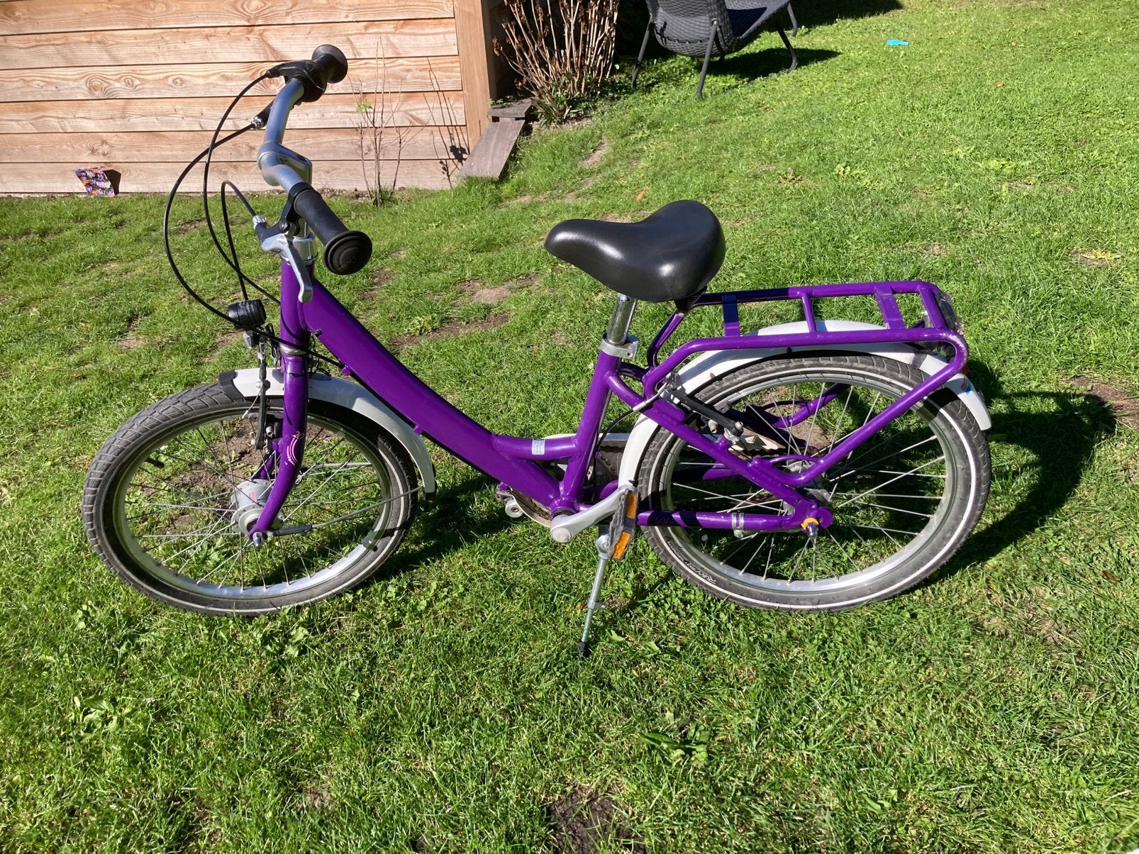 Fiets - 20 inch, Fietsen en Brommers, Ophalen, Terugtraprem, Gebruikt, Handrem